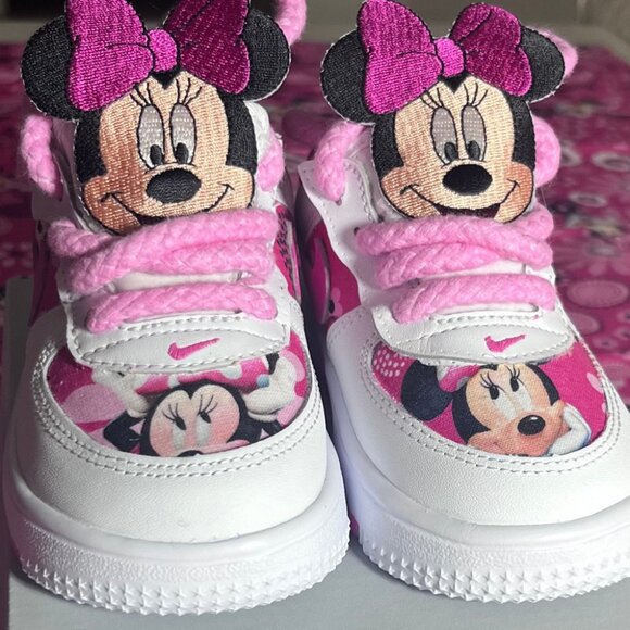 Nike Other - custom kids air force ones, size 7c